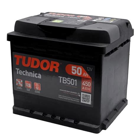 Tudor TB501 battery 12V 50Ah 